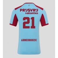 Camisa de Futebol Feyenoord Anel Ahmedhodzic #21 Equipamento Alternativo 2025-26 Manga Curta